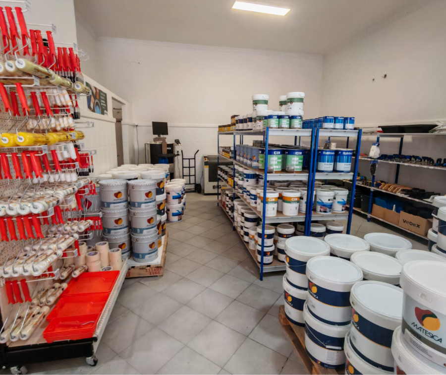 loja de tintas baratas Seixal